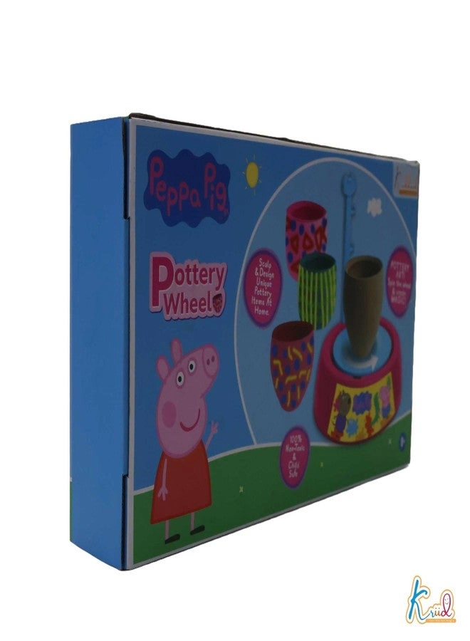 Peppa Pig Theme Pottery Wheel Kit - 800g