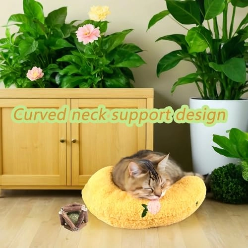 Soft Cat Pillow - Cotton