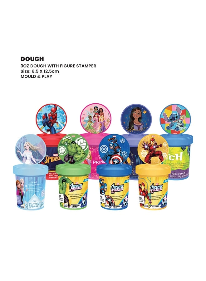 Princess Dough with Figure Stamper - 3+ years 1 pcs