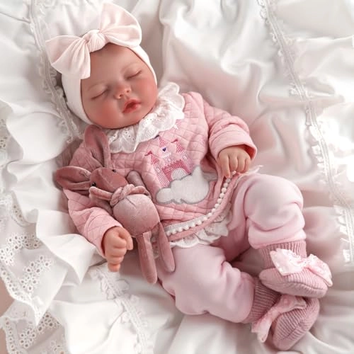 Tero Reborn Baby Doll - 17 Inch Vinyl Cotton Ages 3+