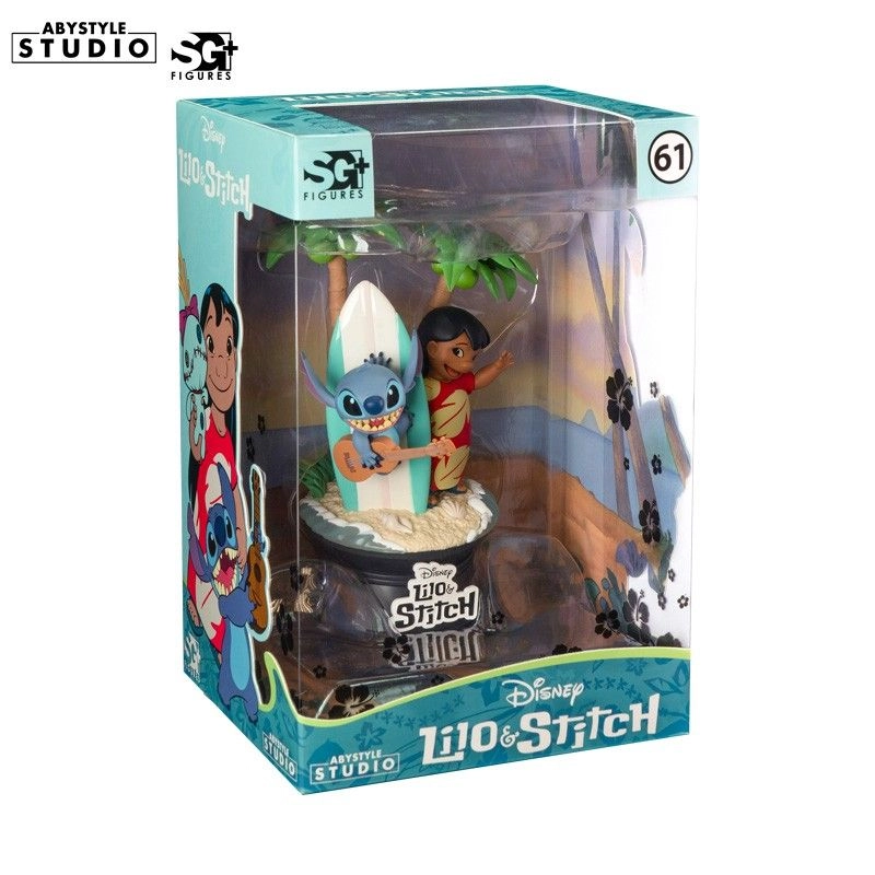 Lilo & Stitch - Disney Surfboard SG+ Statue (17 cm) (69651)