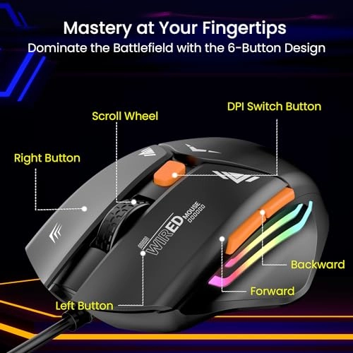 Vader Gaming Mouse - Wired