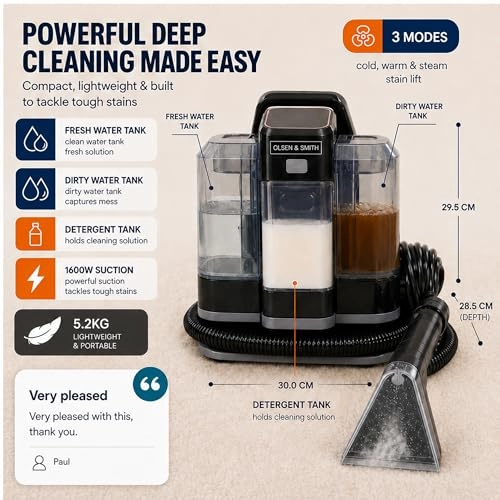 SPOT CLEANER - Cold Warm Steam 1600W