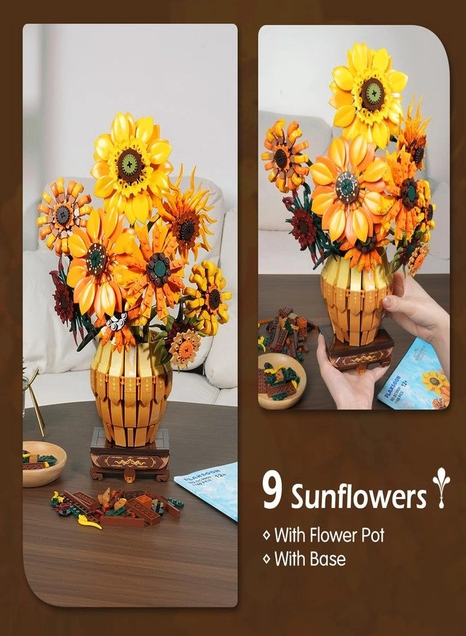 Sunflower Building Set - 1180 pcs