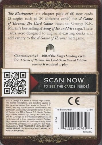 A Game of Thrones LCG 2nd Edition: The Blackwater Chapter Pack