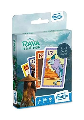 Raya Card Games - 4 in 1 Snap Pairs Happy Families Action