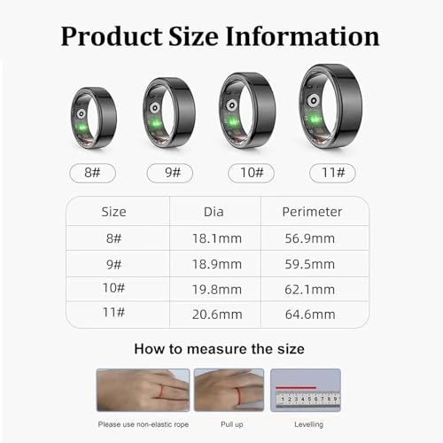 Smart Ring - Size 9 Stainless Steel