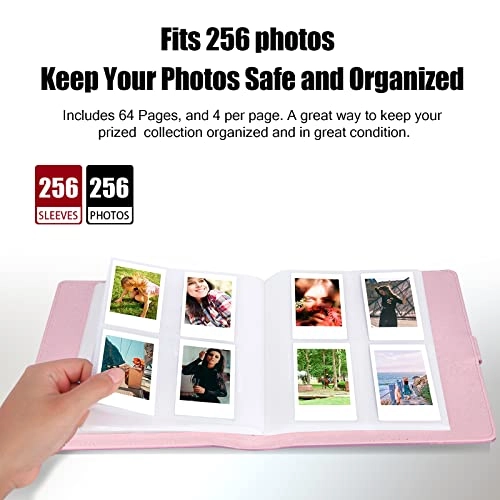 Instax Mini 256 Pockets Leather Photo Album