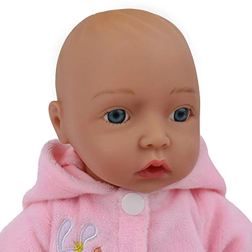 Reborn baby doll - 10 inch Handmade cloth body Blue