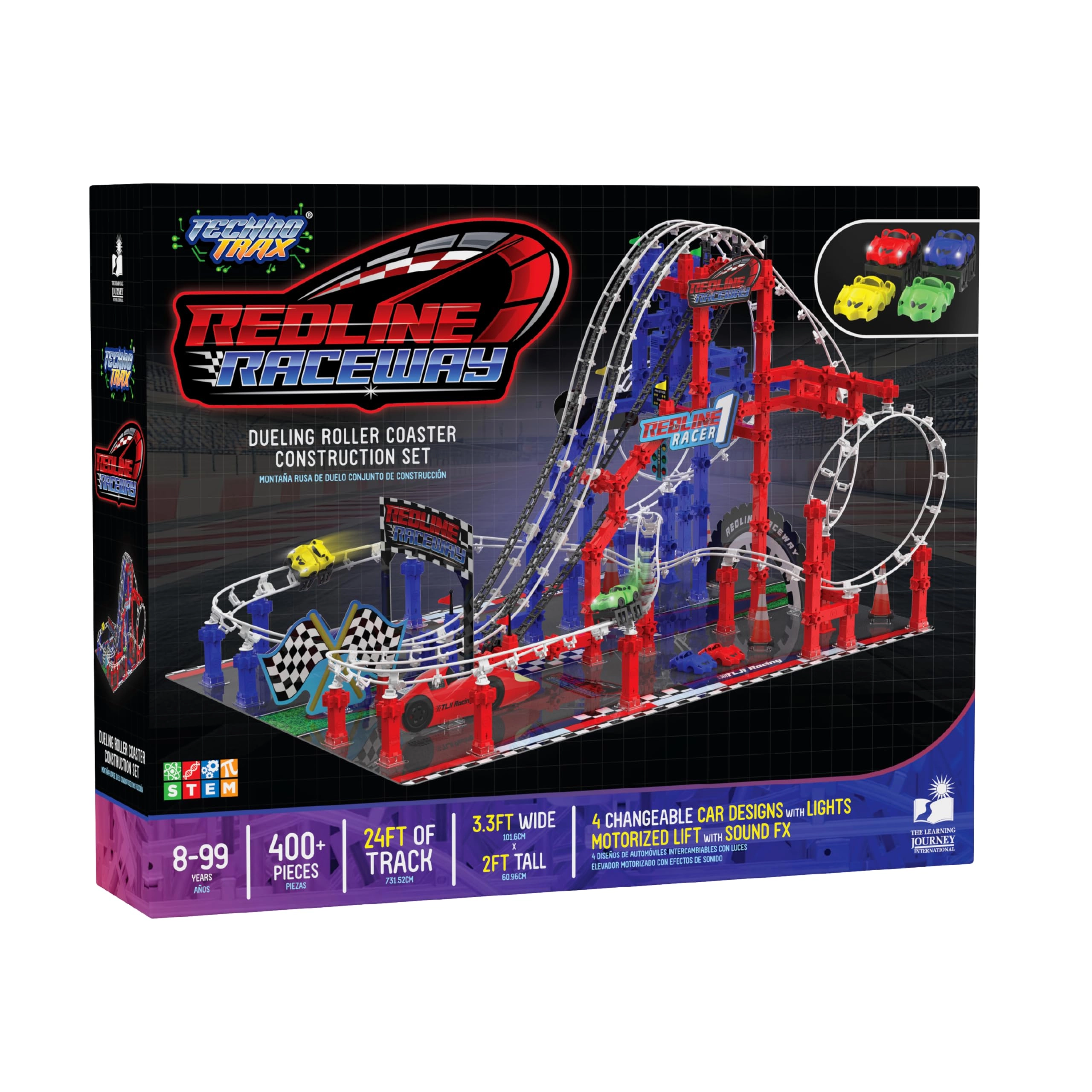 The Learning Journey Techno Trax Redline Raceway - 8 years and up 400 pieces