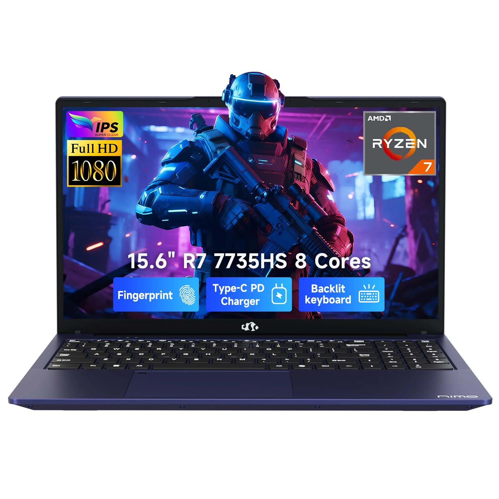 N159 - 15.6'' 512GB 16GB Ryzen 7 7735HS