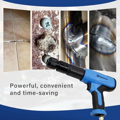 Pneumatic Chisel Hammer - 2500 Blows/min 7PCS Kit