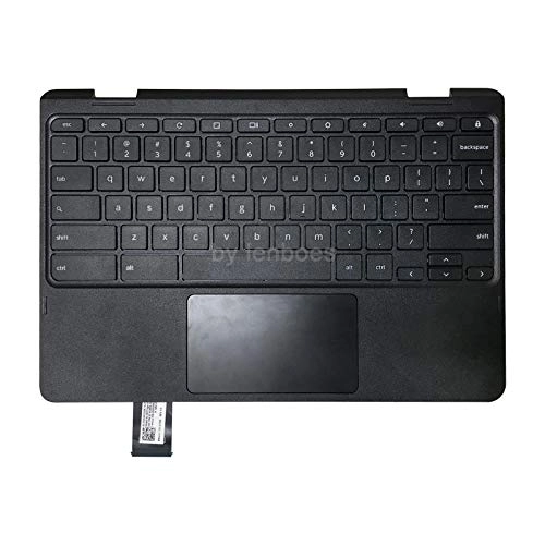 Palmrest Upper Case - US Keyboard Touchpad Assembly for Lenovo Chromebook 11 300e 81H0 N23 ZA26