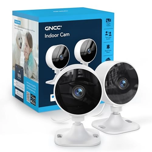 GNCC Indoor Security Camera 1080P Pack