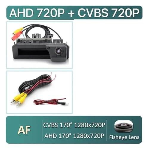 Reversing Camera - RCA interface PAL 512(H)X582(V); NTSC 512(H)X492(V)