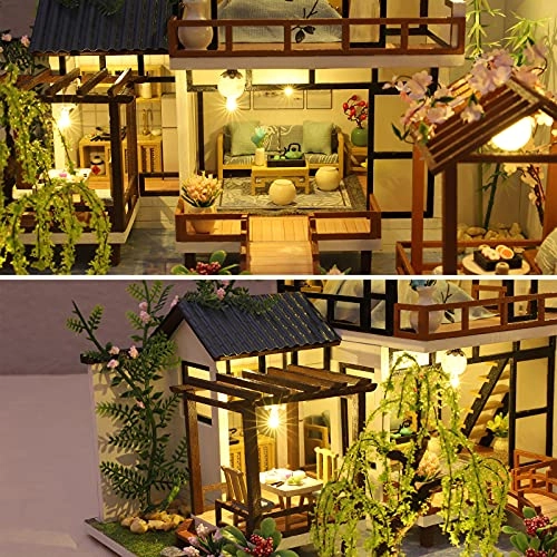 Miniature Dollhouse Kit - Traditional Courtyard 1:24 Scale