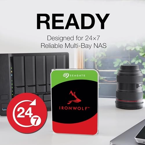 IronWolf 3.5" 7200rpm 256MB SATA 6Gb/s (ST10000VN000) - 10TB