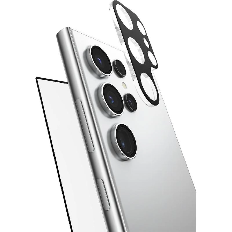 Tempered Glass - 0.33 mm 9H + Camera Lens Protector - 99% Transparency for Samsung Galaxy S25 Ultra