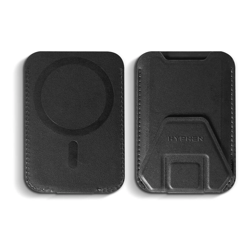 Magsafe Wallet Card Holder - Stand Black