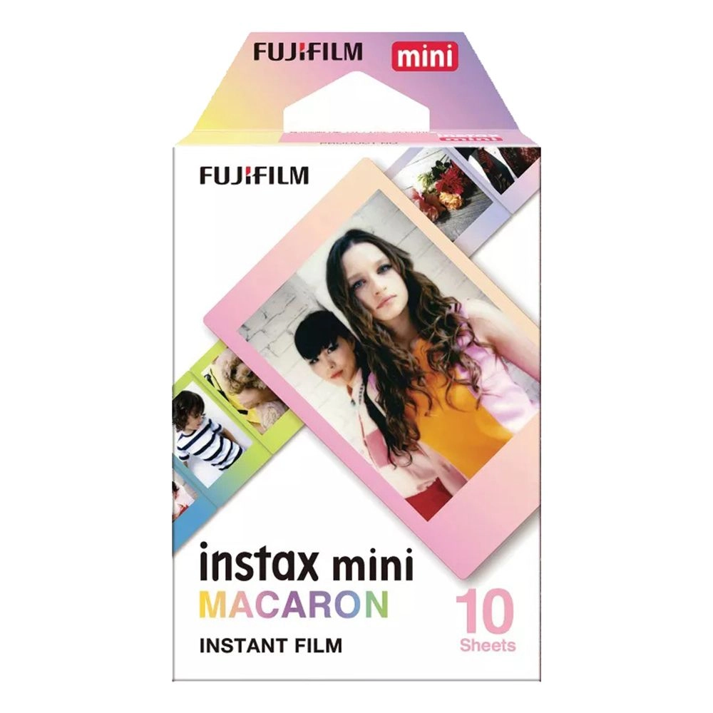 Fujifilm Instax Mini Film Macaron Border - 10 Shots 2 in. x 3 in.