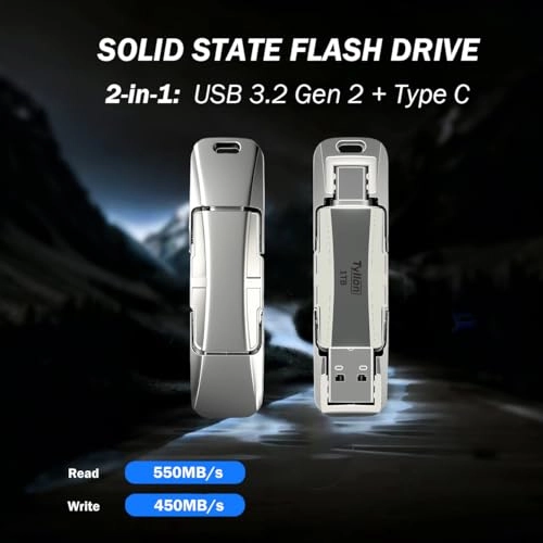 CA101 - USB 3.2 Gen 2 USB C + USB A 1TB