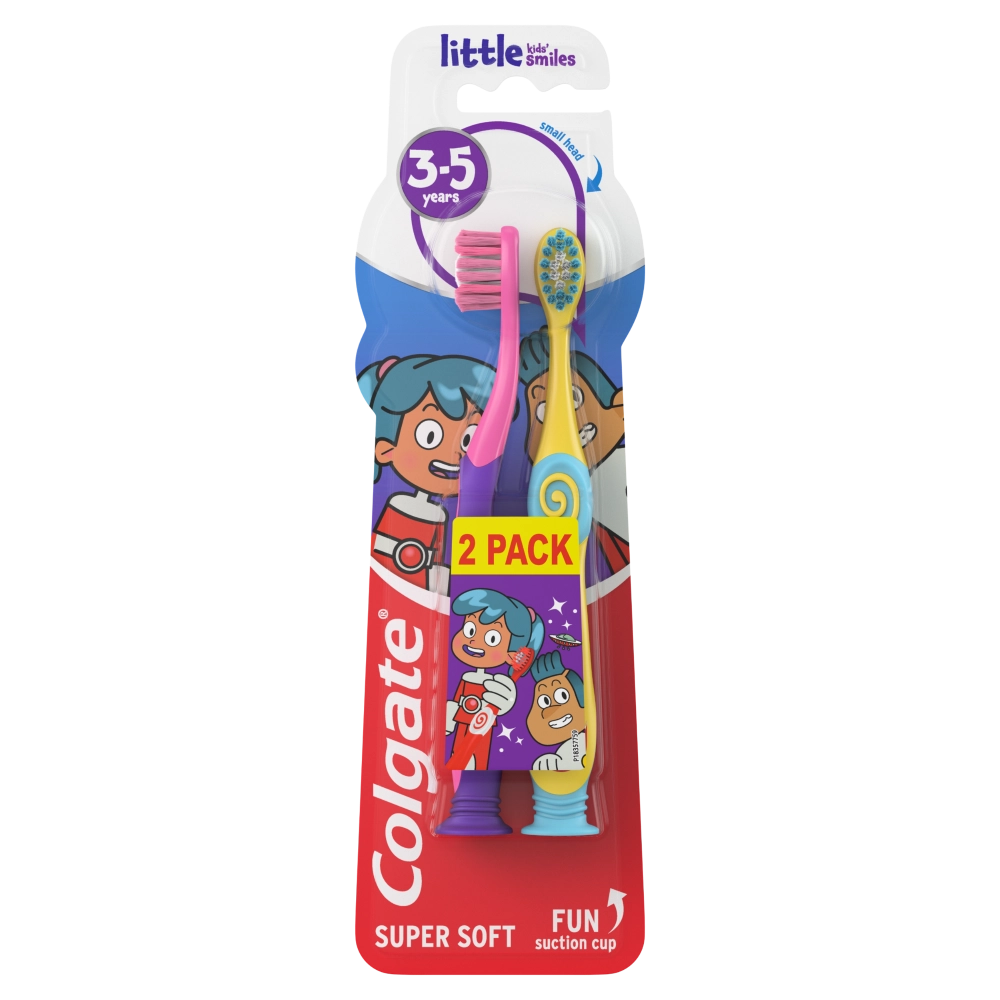 Colgate Soft Toothbrush - 3-5 Years 2-Piece Pack