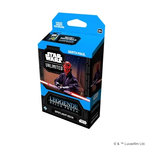 Star Wars: Unlimited - Spotlight Deck Darth Maul - Trading Card Game (Italian)
