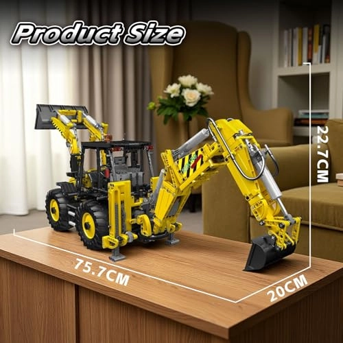 Excavator and Bulldozer (17036) - RC Remote Control