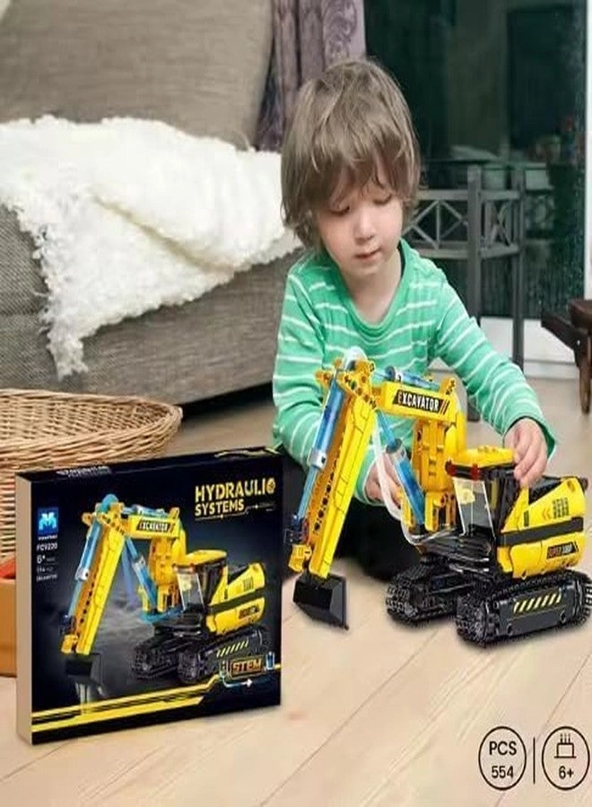 Technic Hydraulic Excavator - 554 pcs