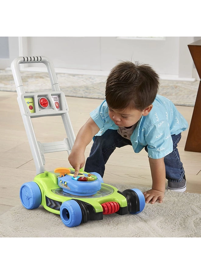 Pop And Spin Mower Toy