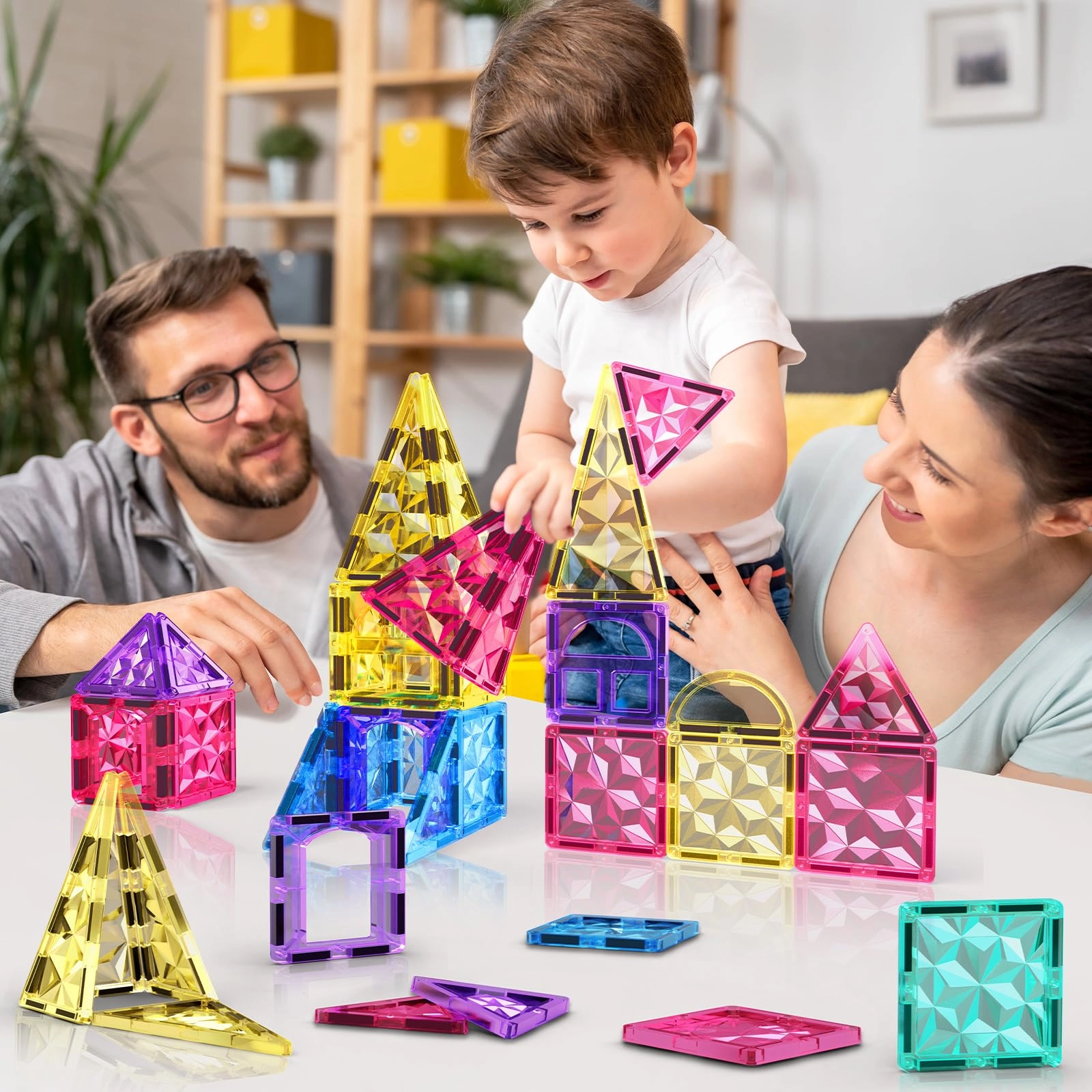 Magnetic Tiles - Construction 110pcs