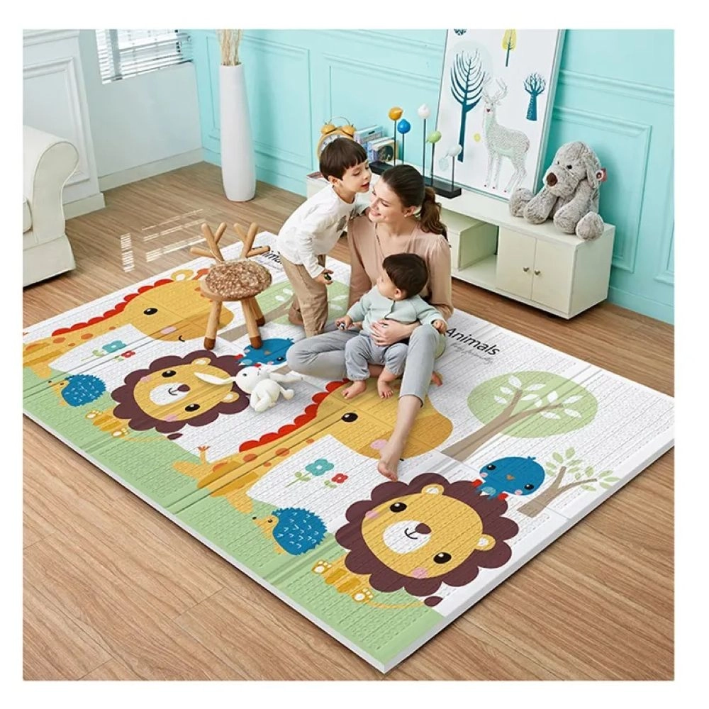 Foldable & Reversible Playmat - Best Friend 6 months