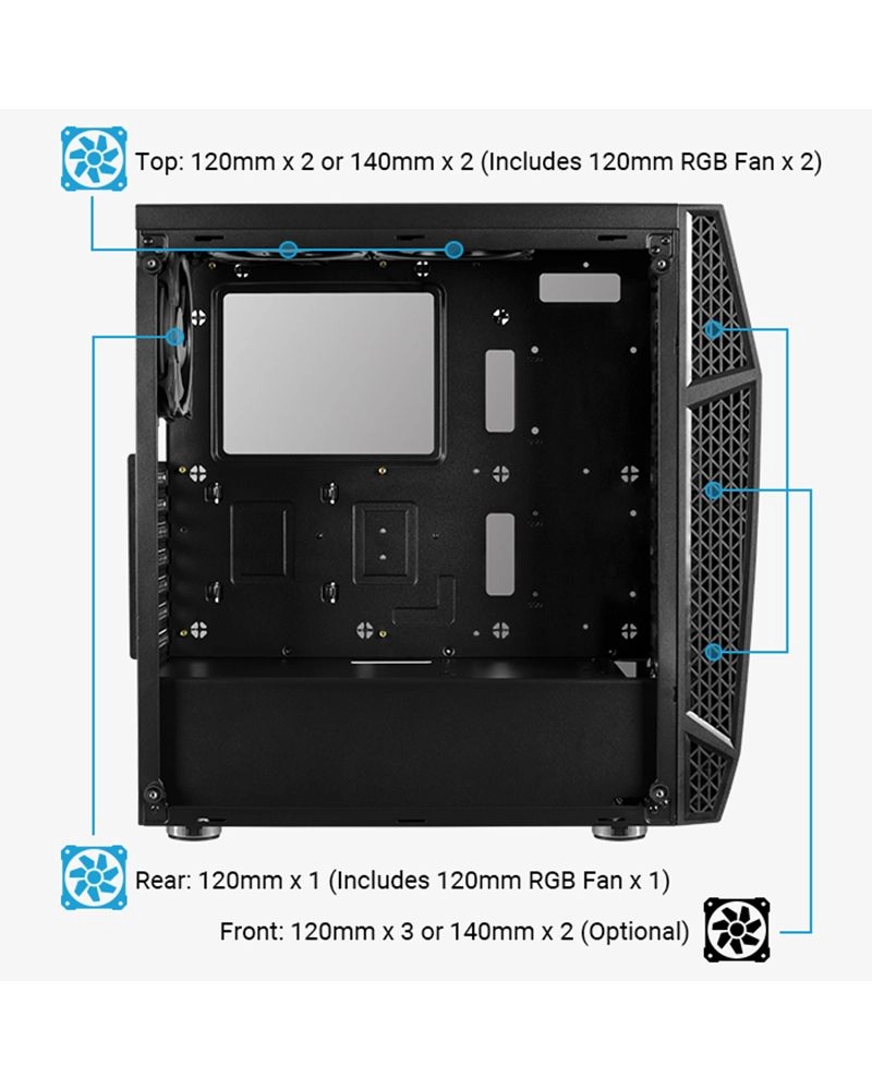 Dryft Mini - Side window Micro-ATX Mini-ITX