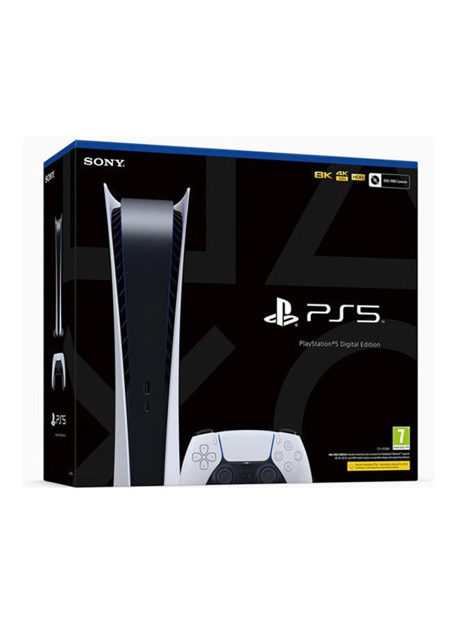 PlayStation 5 Digital Edition + DualSense Wireless Controller + 3D Wireless Gaming Headset