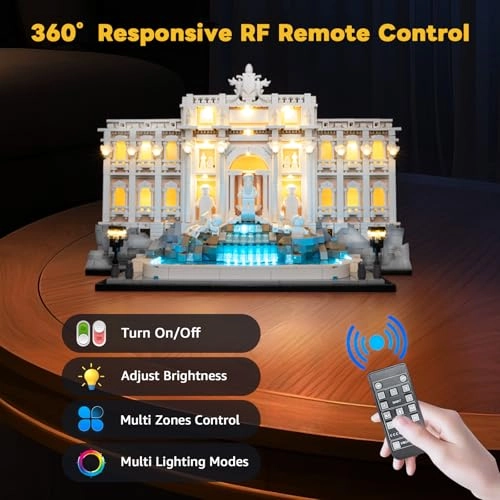 LED Lighting Kit for Lego Trevi Fountain 21062