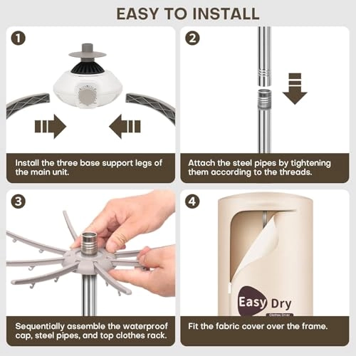 Portable Clothes Dryer - 900w