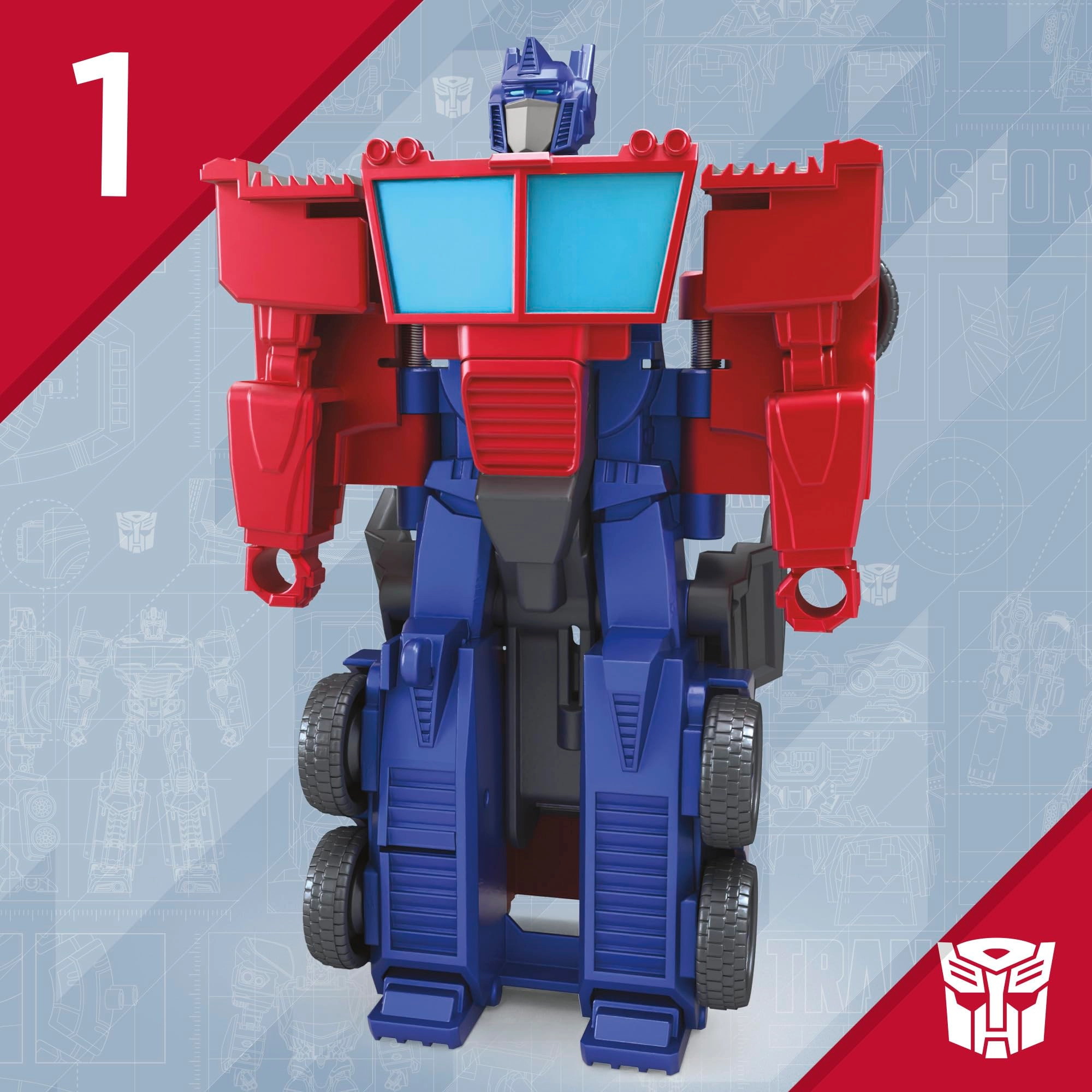 1-Step Flip Heroes - 1-Step Transformers (3-Pack)