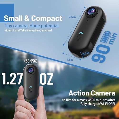 4K Mini Action Camera - 64GB