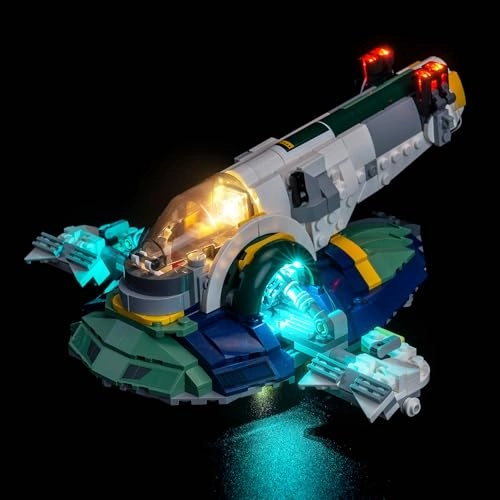 Light kit Compatible with Lego 75433 Jango Fett's Starship