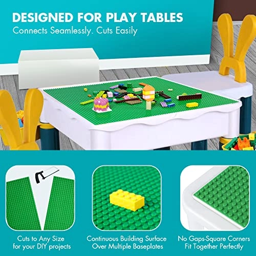 Classic Baseplates - 6 pcs