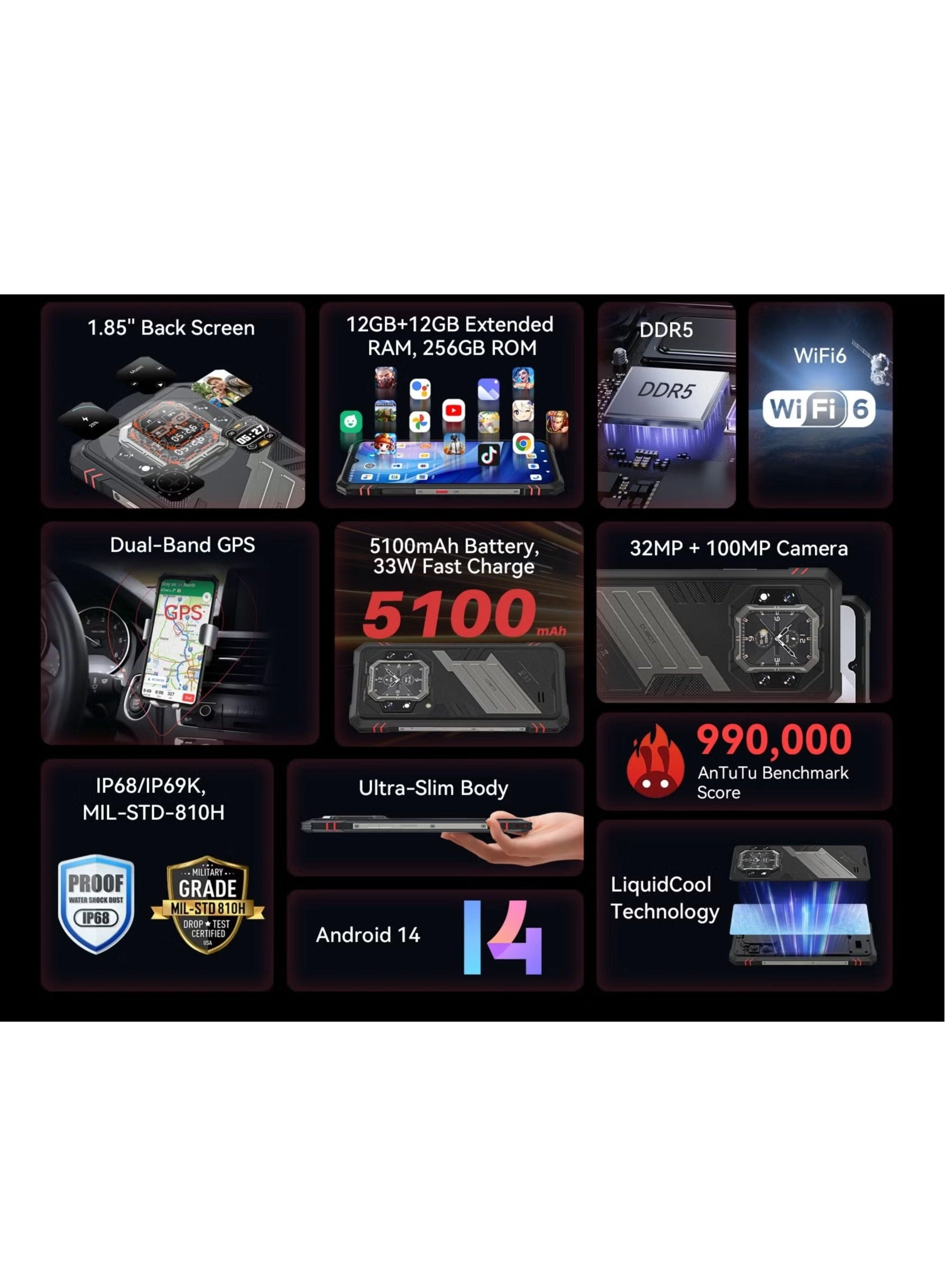 KingKong AX - 12GB 256GB