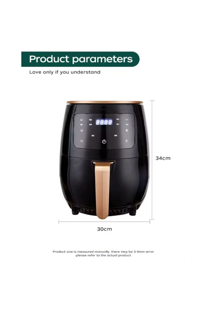 Digital Touch Air Fryer - 6l