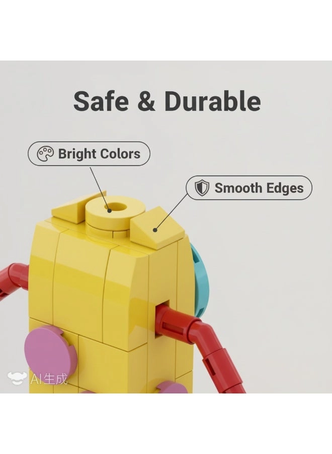 The Amazing Digital Circus Building Block Puzzle Toy - 198pcs