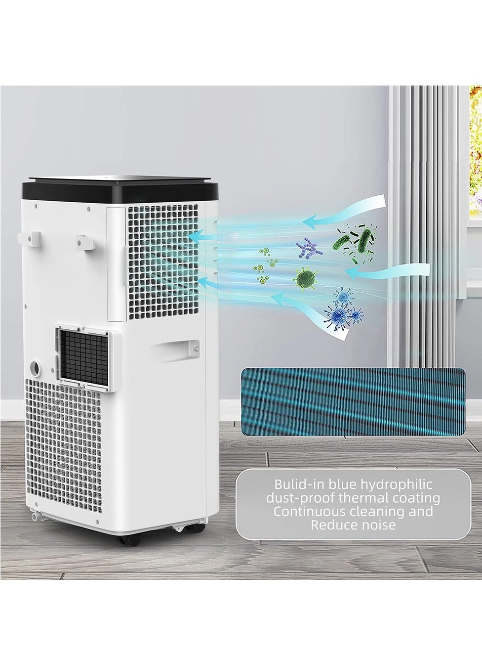 AF-900PACWH - 9000 BTU R290