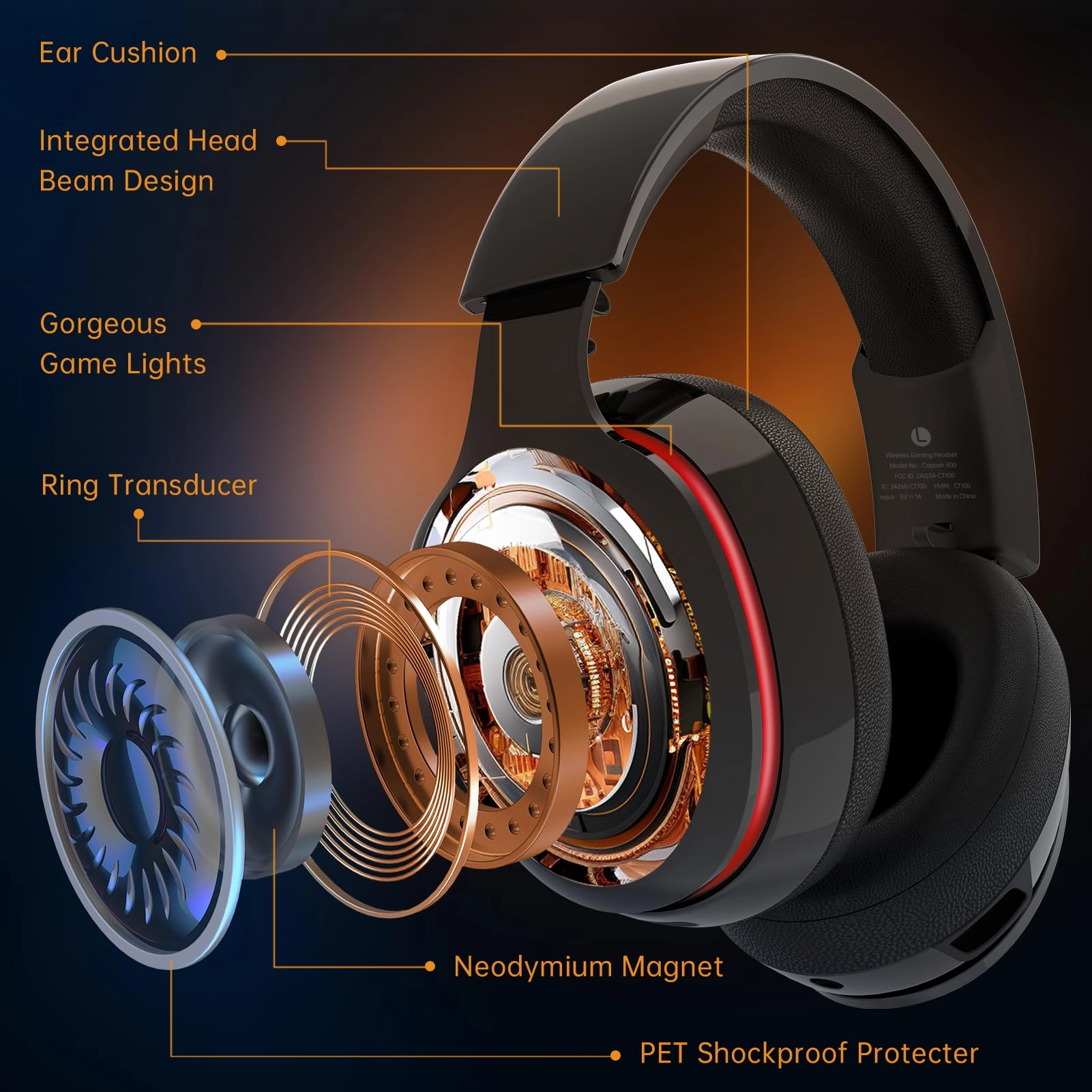 Captain 300 Wireless Headset