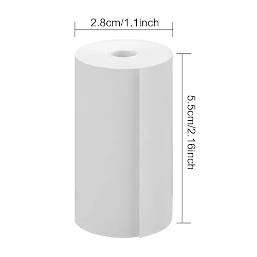 Kids Camera Print Paper - 5 Rolls 2x3 inches