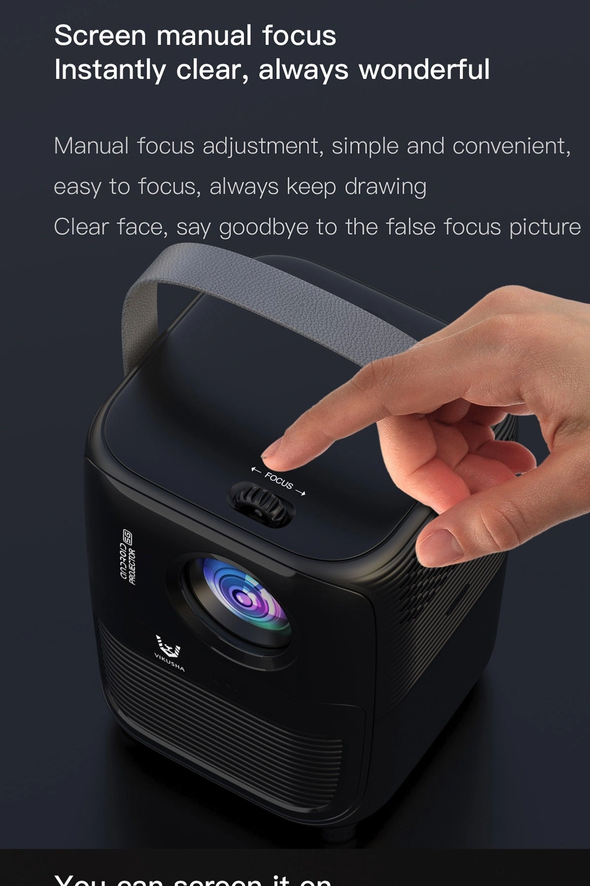 Video Projector 1000ANS lumens 1920*1080P