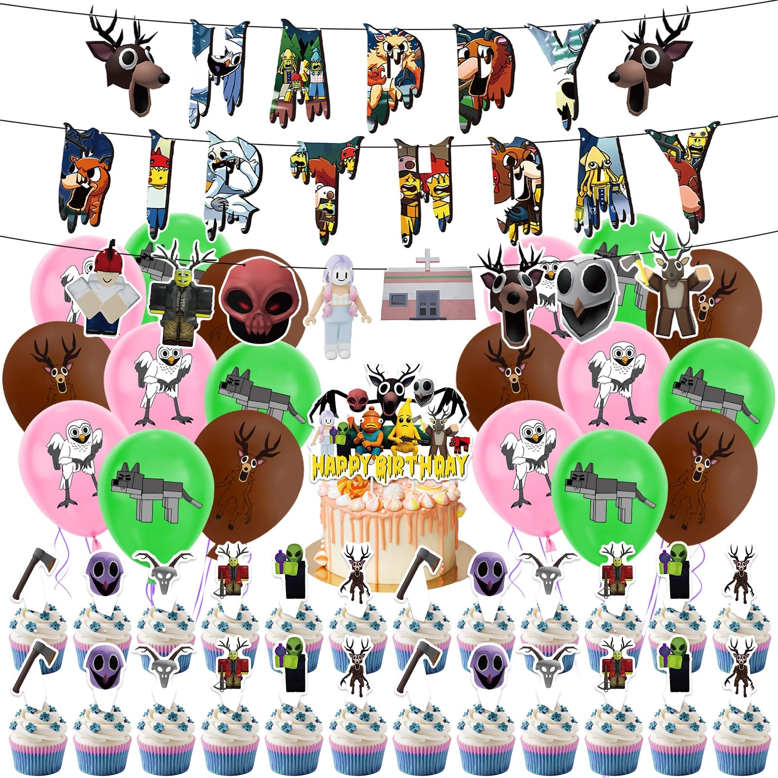 Birthday Party Decorations - 44PCS