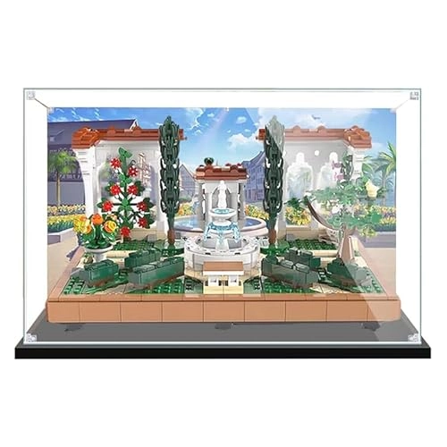 Acrylic Display Box for LEGO 10359 Fountain Garden