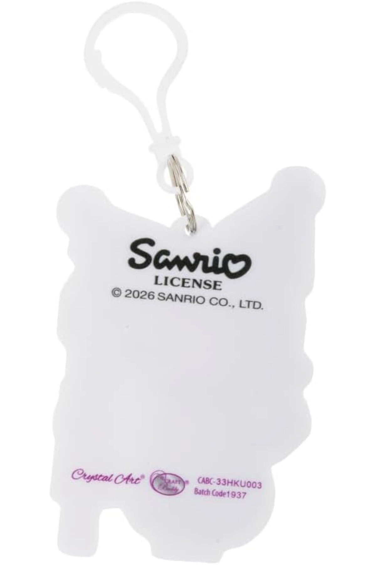 Kuromi Crystal Art Bag Charm
